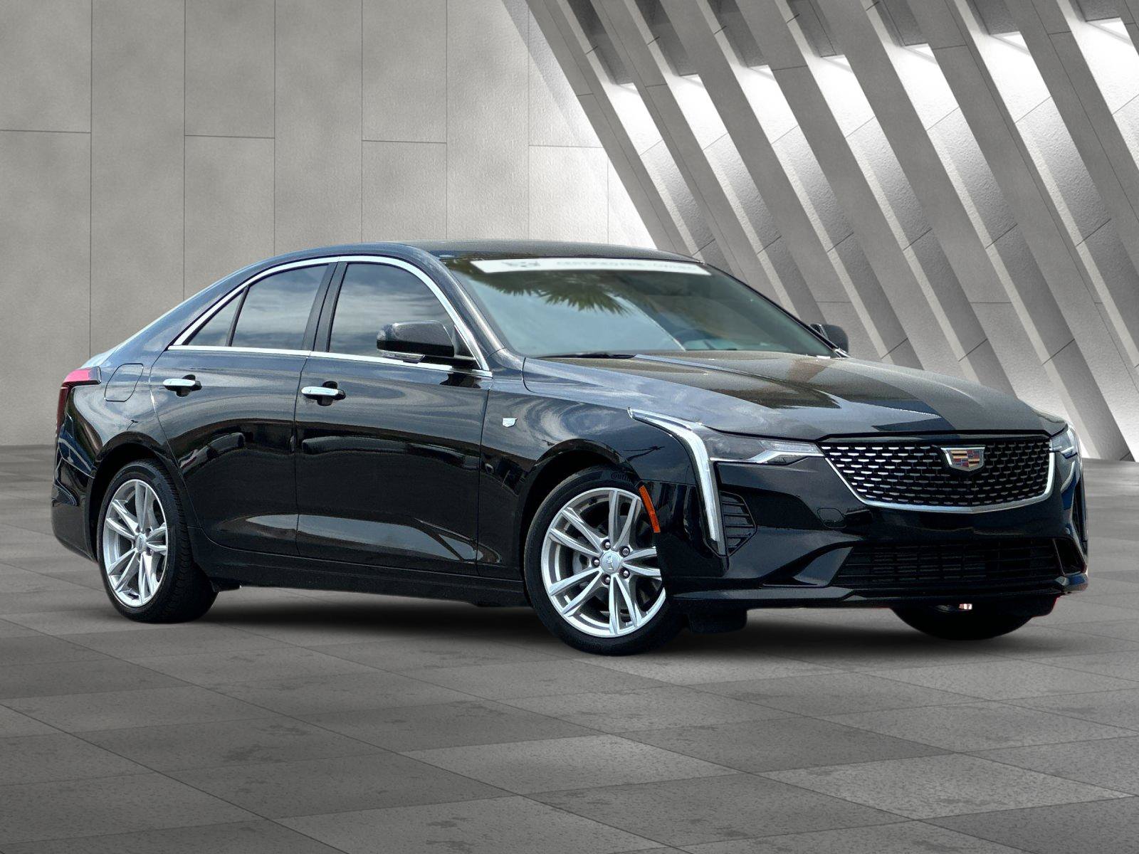 Certified 2024 Cadillac CT4 Luxury w/ Sun And Sound Package RWD image 1