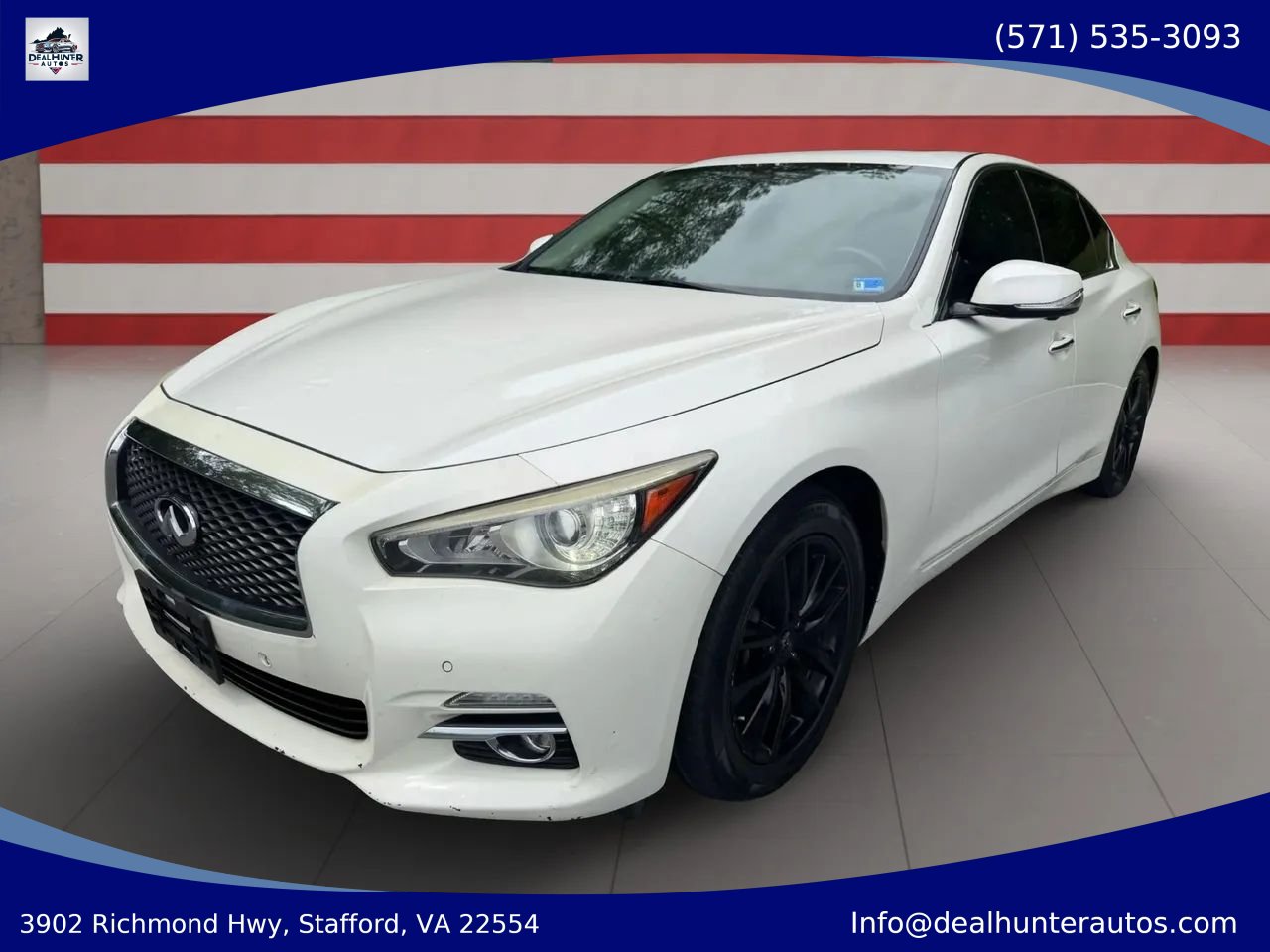 Used 2016 INFINITI Q50 Premium w/ Driver Assistance Package AWD/4WD image 3