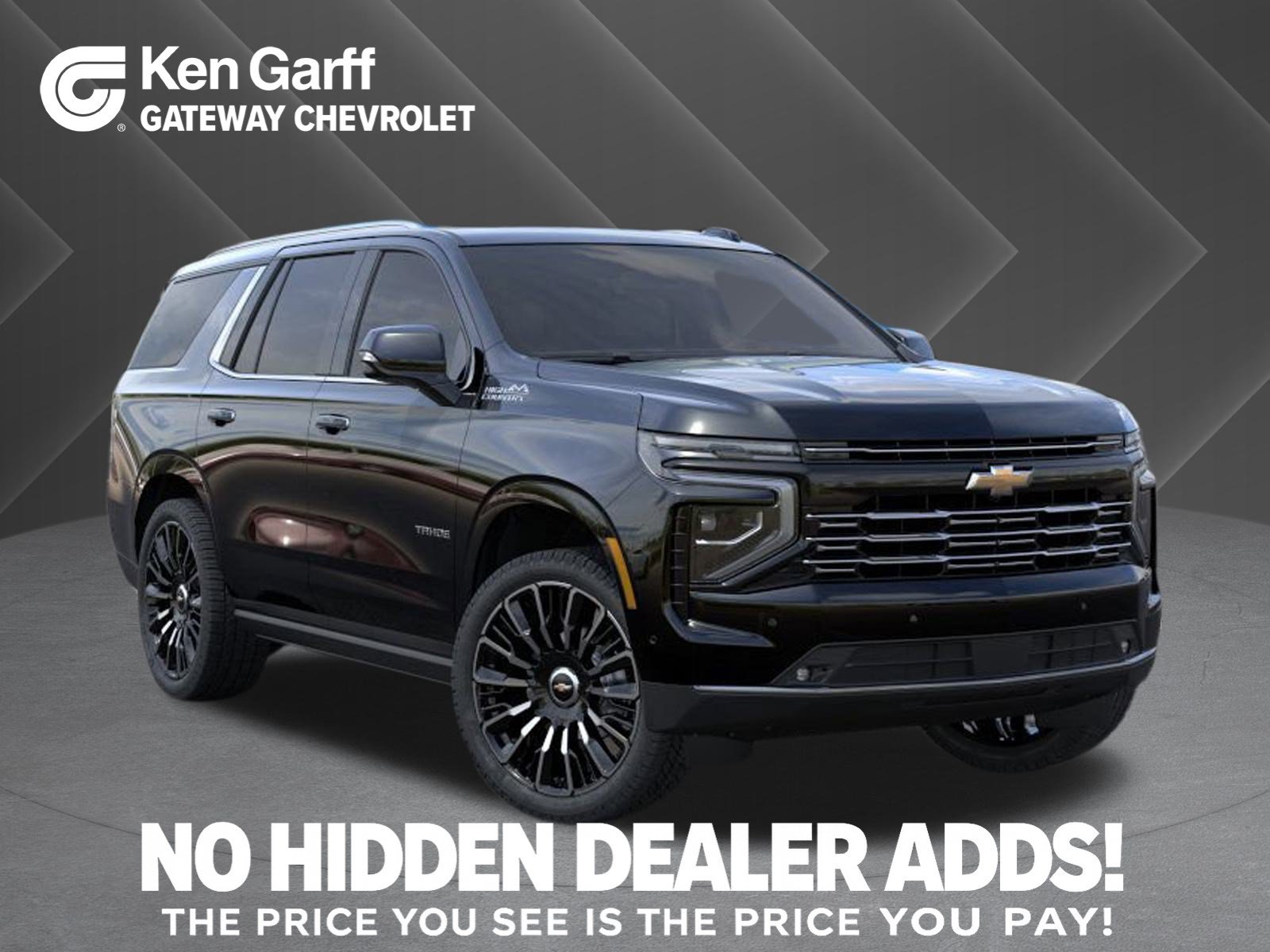 New 2026 Chevrolet Tahoe High Country AWD/4WD image 1