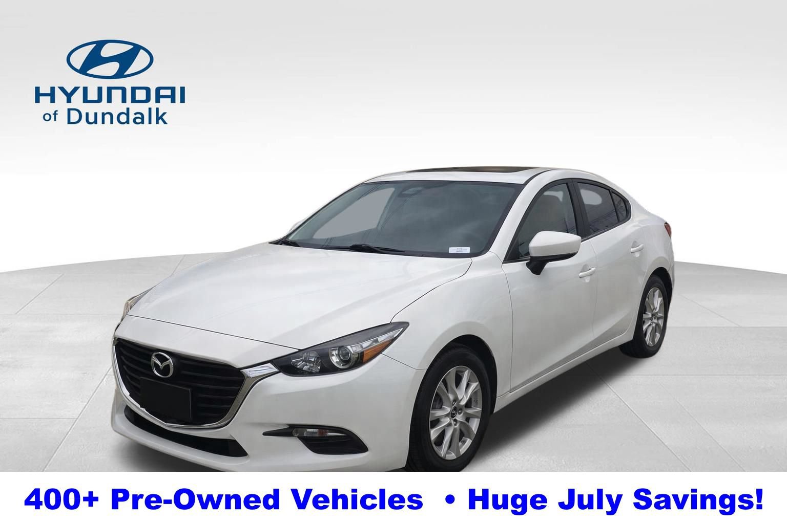 Used 2018 MAZDA MAZDA3 Sport w/ Preferred Equipment Package