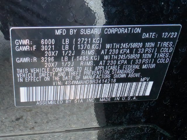 Used 2024 Subaru Ascent Onyx Edition AWD/4WD image 31