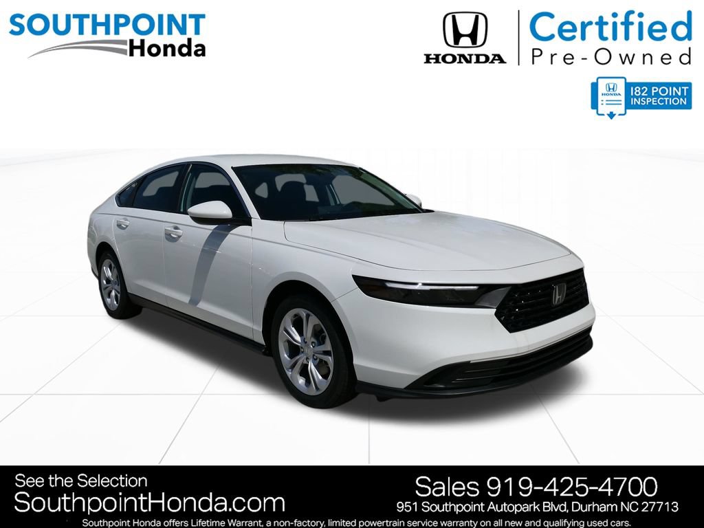 Certified 2026 Honda Accord LX