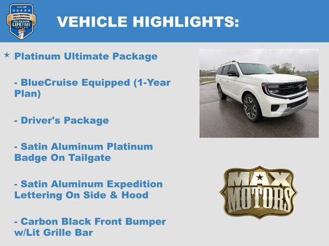 New 2025 Ford Expedition Platinum w/ Platinum Ultimate Package image 6