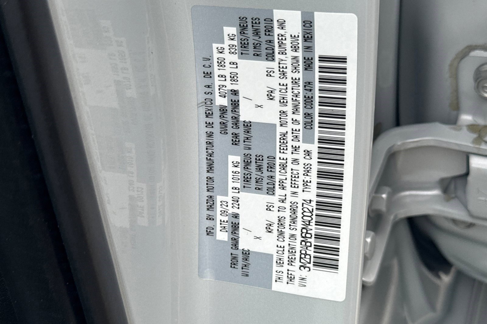 Used 2024 MAZDA MAZDA3 s image 20