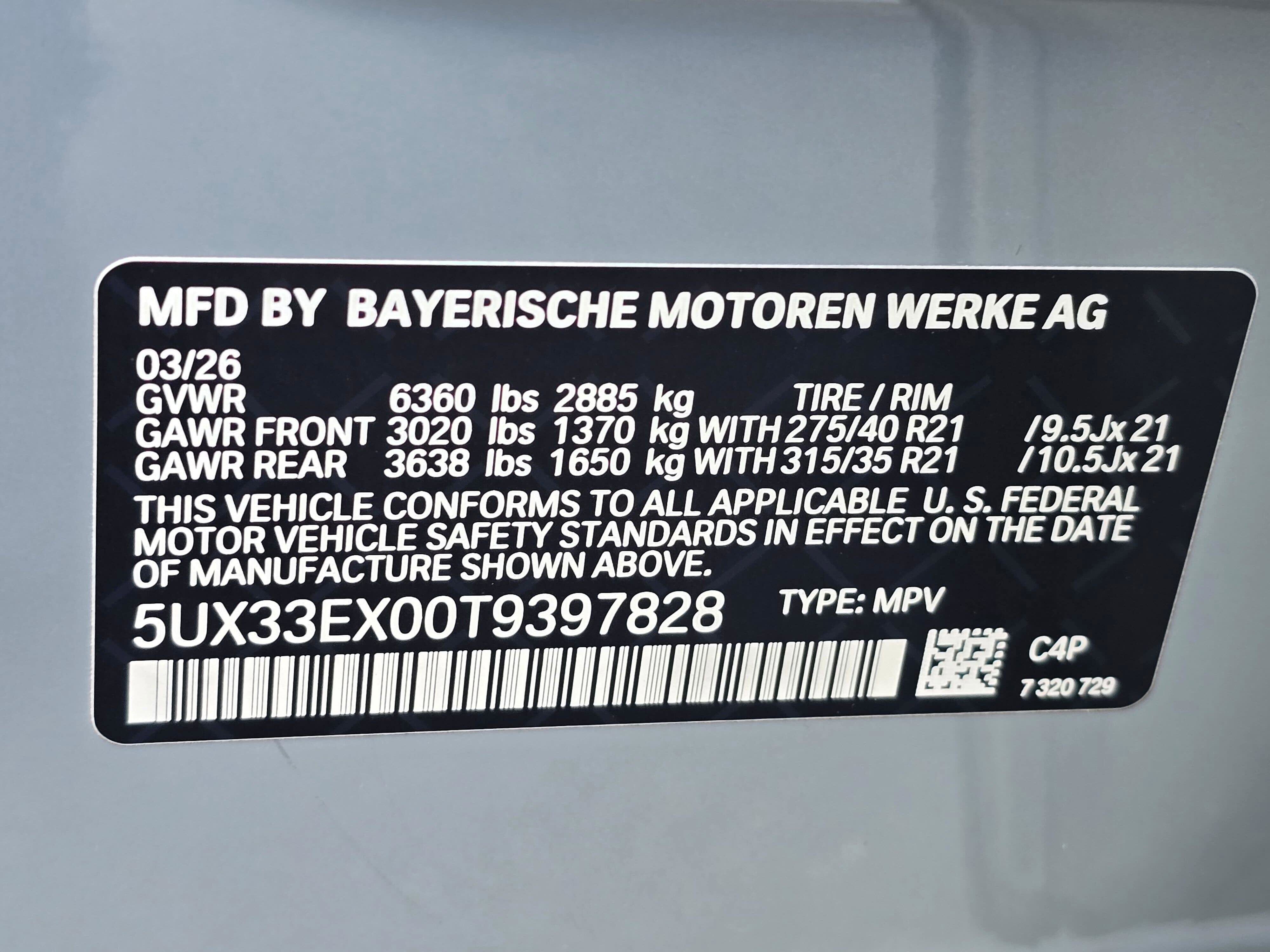 New 2026 BMW X6 xDrive40i w/ Executive Package AWD/4WD image 31