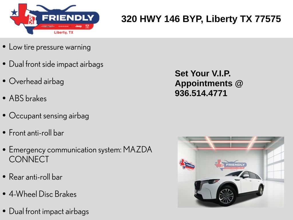 Used 2024 MAZDA CX-90 3.3 Turbo w/ Preferred Plus image 10
