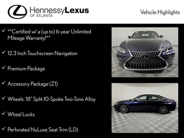 Used 2025 Lexus ES 300h w/ Premium Package FWD image 12