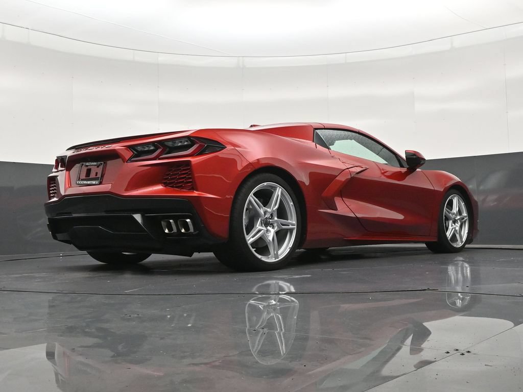 Used 2023 Chevrolet Corvette Stingray Preferred Conv w/ Chrome Exterior Badge Package RWD image 28