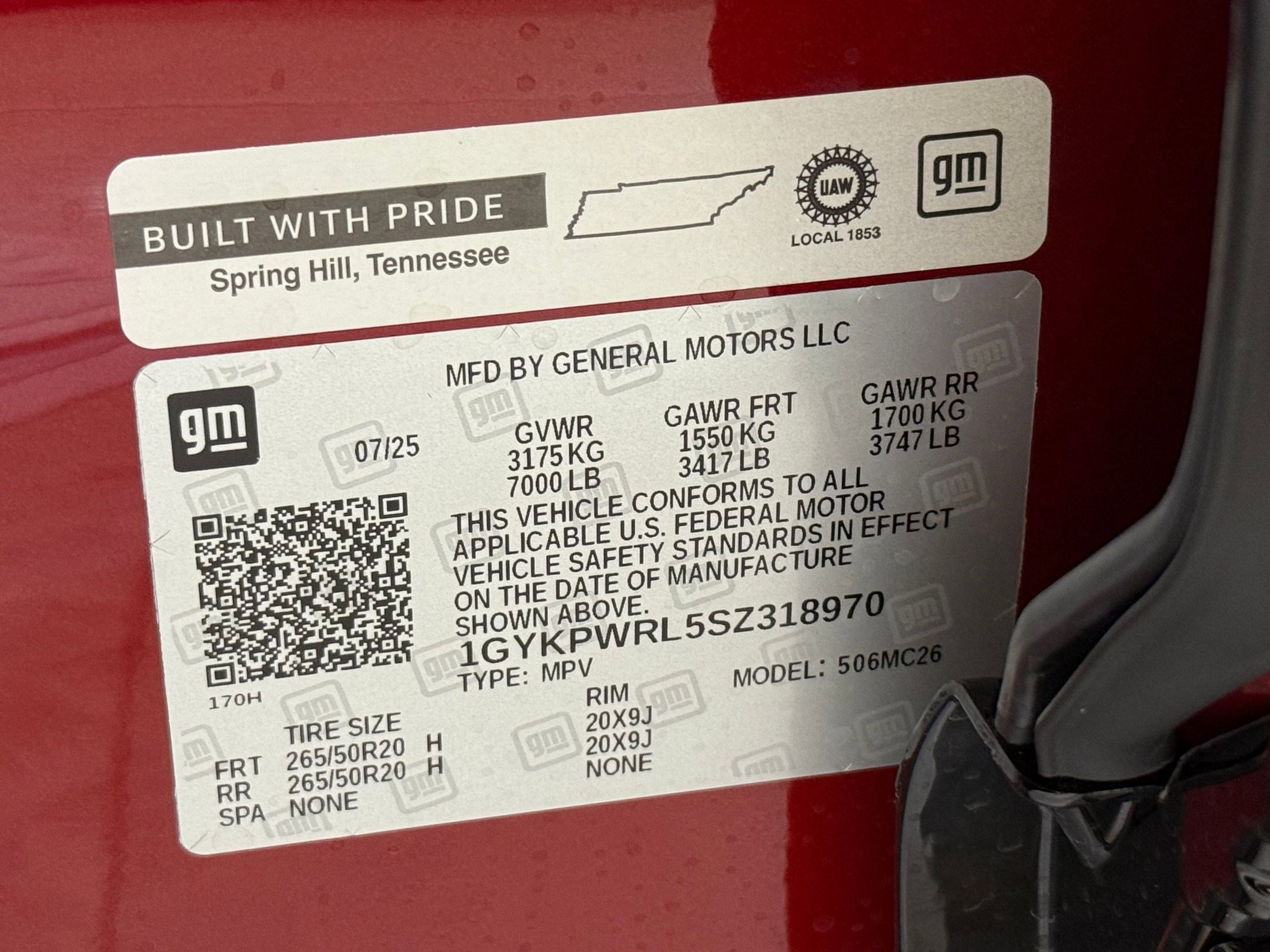 New 2025 Cadillac Lyriq Sport image 21