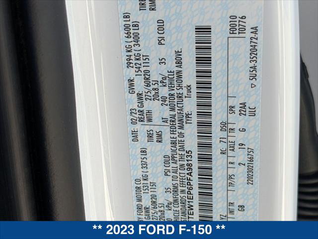 Certified 2023 Ford F150 XL w/ STX Appearance Package AWD/4WD image 24