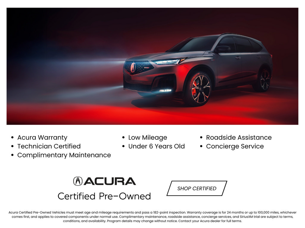 Certified 2025 Acura TLX w/ Technology Package FWD image 4
