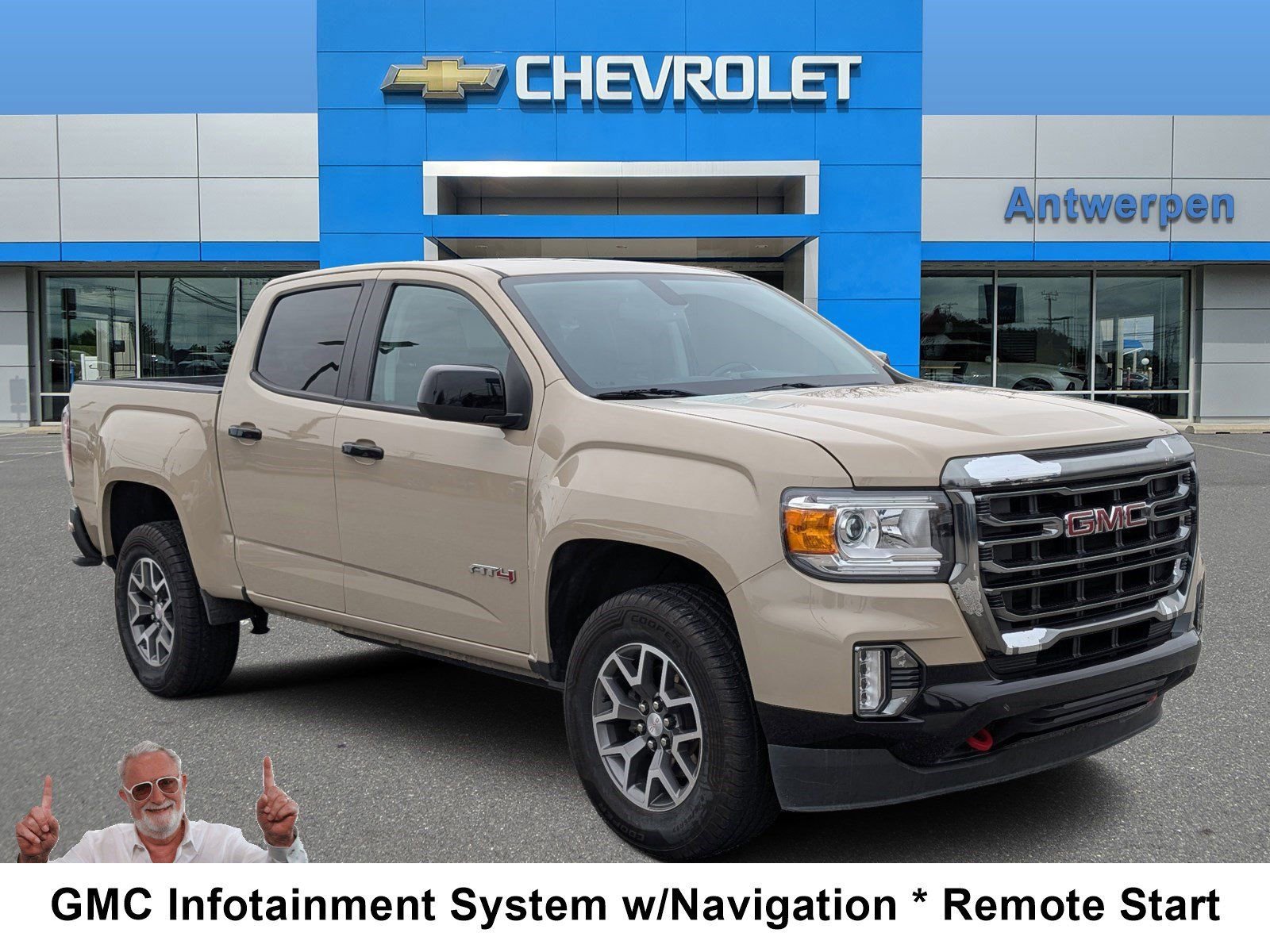 Used 2022 GMC Canyon AT4 w/ Trailering Package image 1
