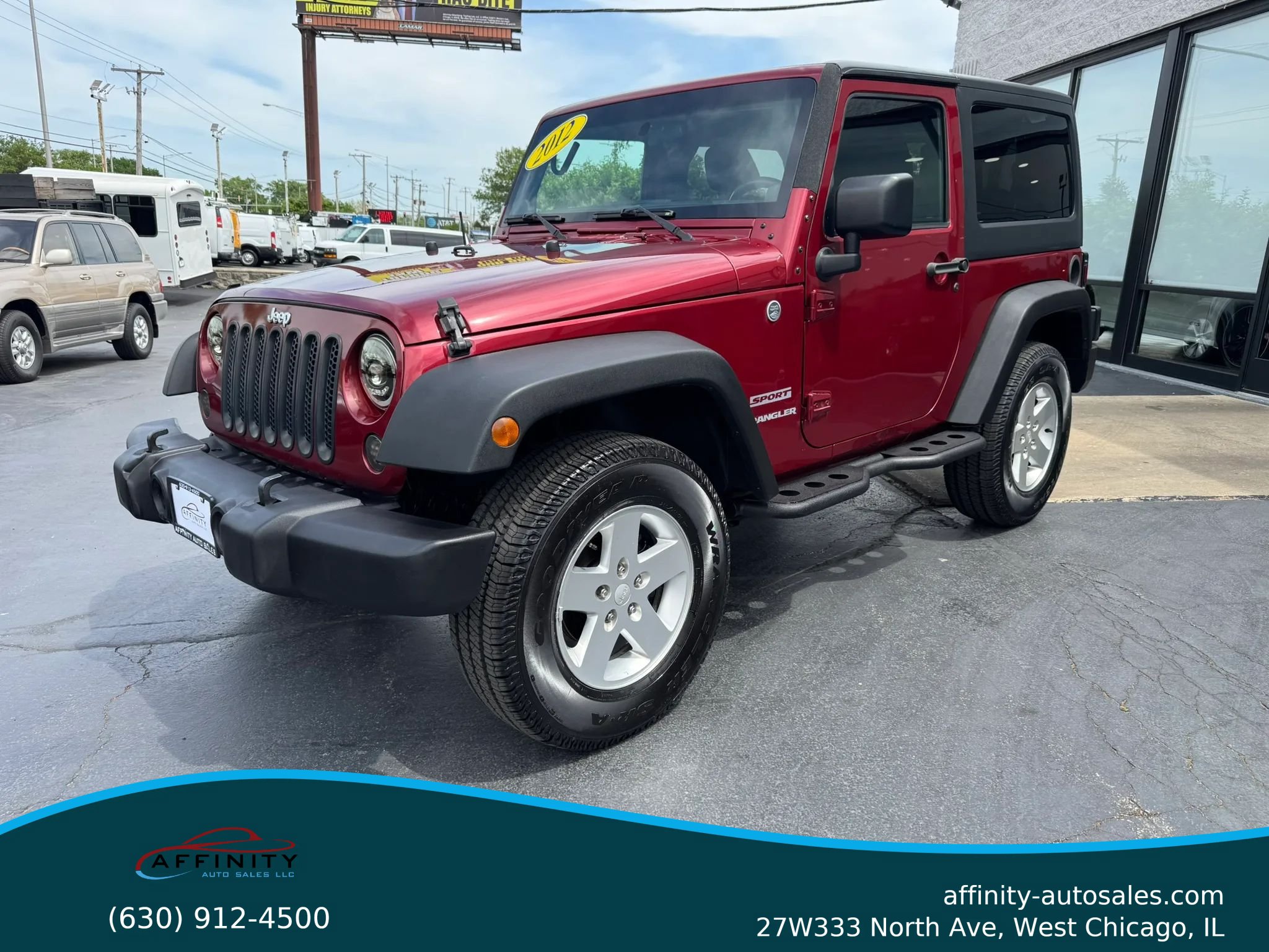 Used 2012 Jeep Wrangler Sport AWD/4WD image 1