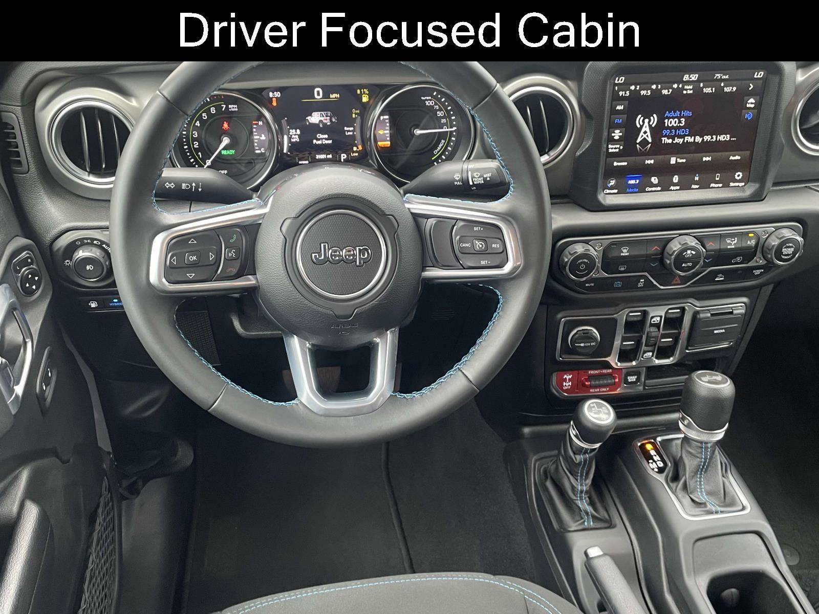 Used 2021 Jeep Wrangler Unlimited Rubicon 4xe w/ Steel Bumper Group image 18