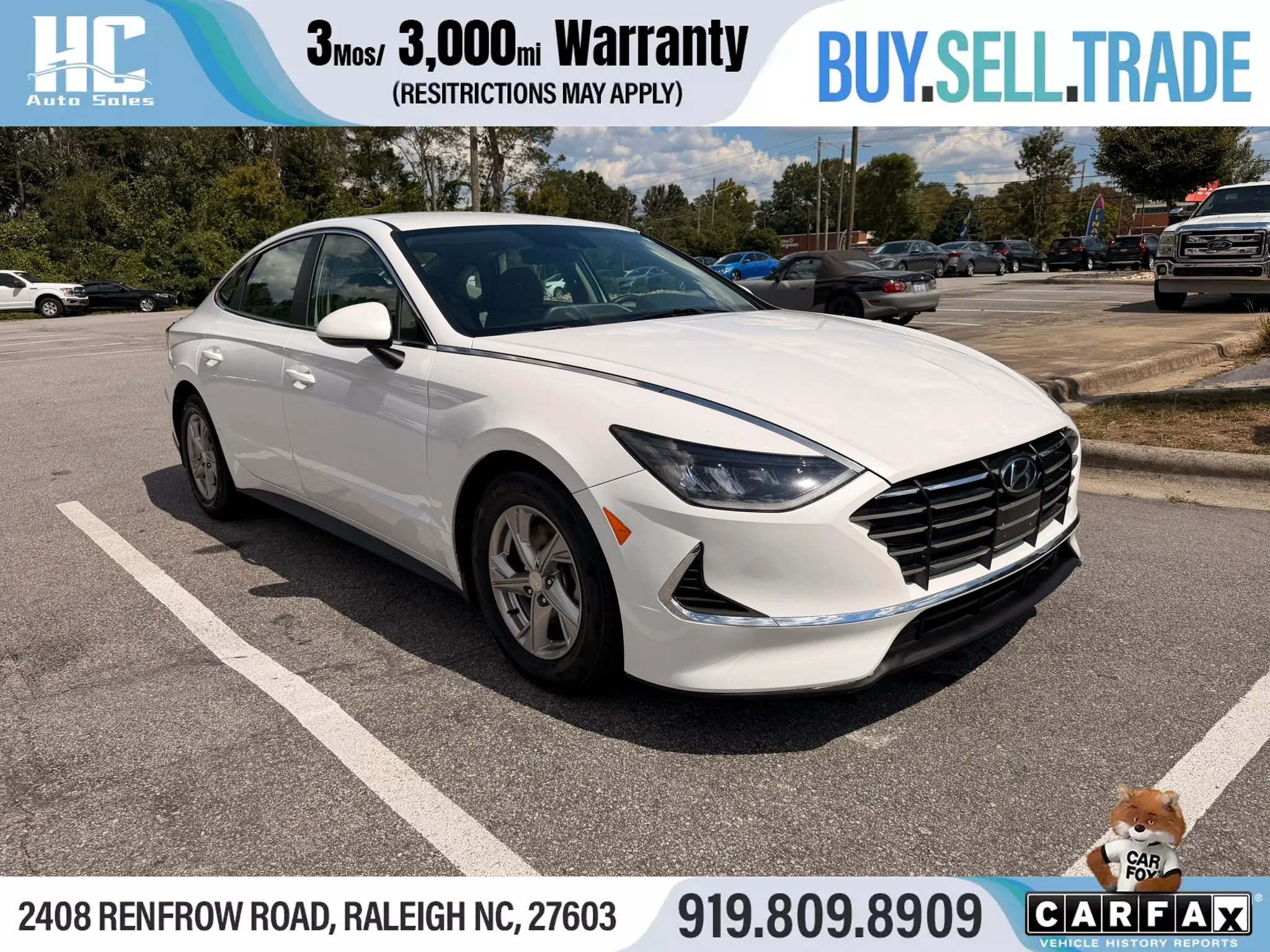 Used 2020 Hyundai Sonata SE FWD image 7