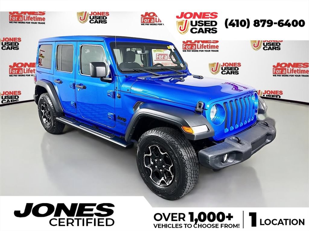 Used 2021 Jeep Wrangler Unlimited Sport w/ Sun And Sound Package