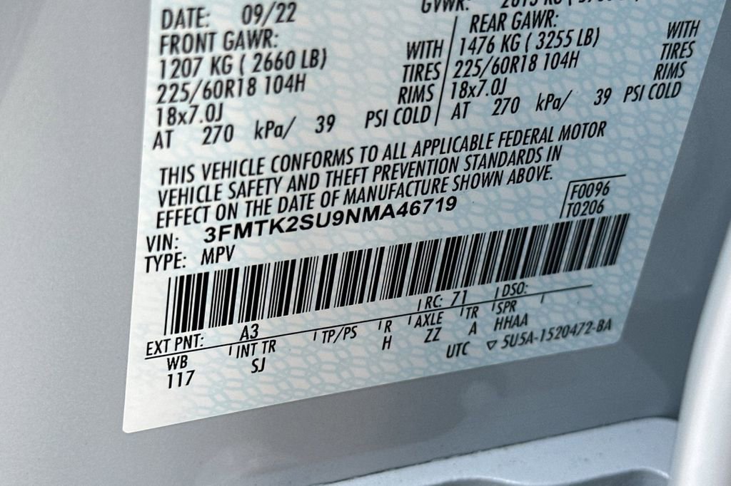 Certified 2022 Ford Mustang Mach-E California Route 1 image 32