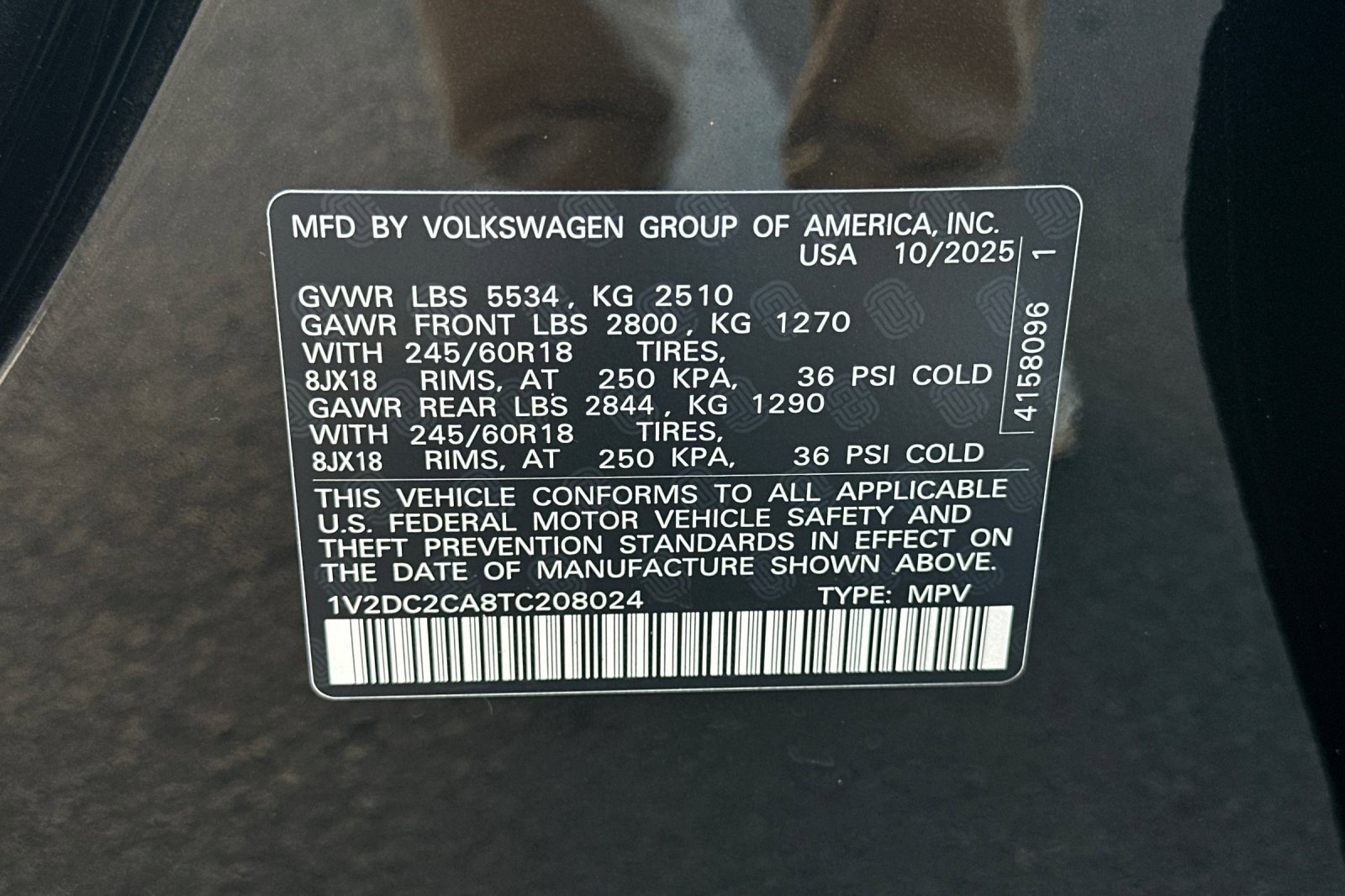 New 2026 Volkswagen Atlas Cross Sport SE image 25