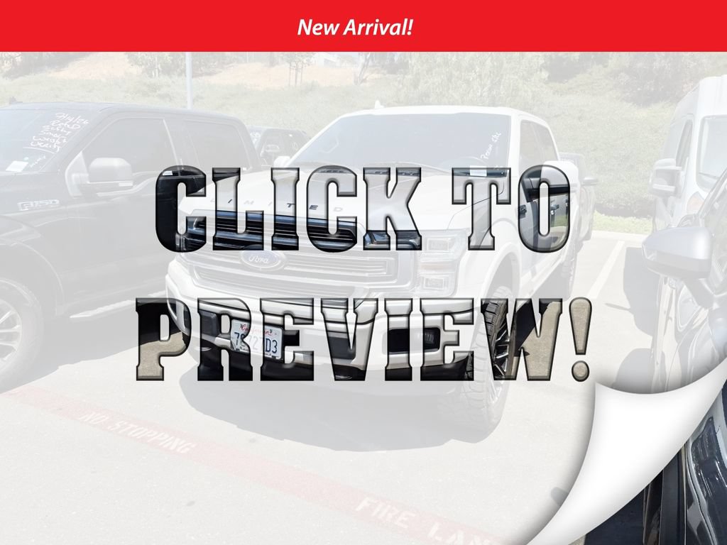Used 2018 Ford F150 Limited w/ Trailer Tow Package