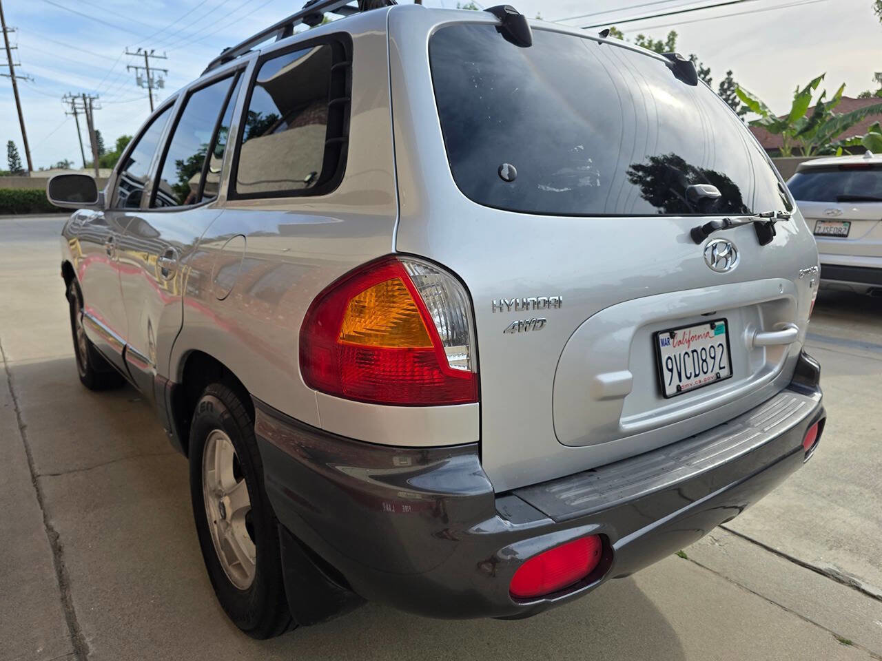 Used 2002 Hyundai Santa Fe LX image 4