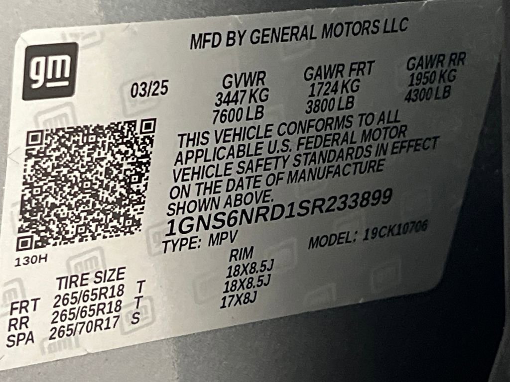 Used 2025 Chevrolet Tahoe LT image 76