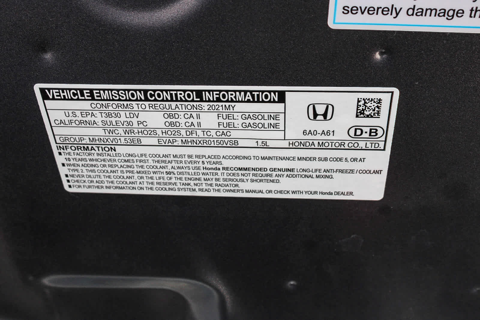 Certified 2021 Honda Accord LX image 27
