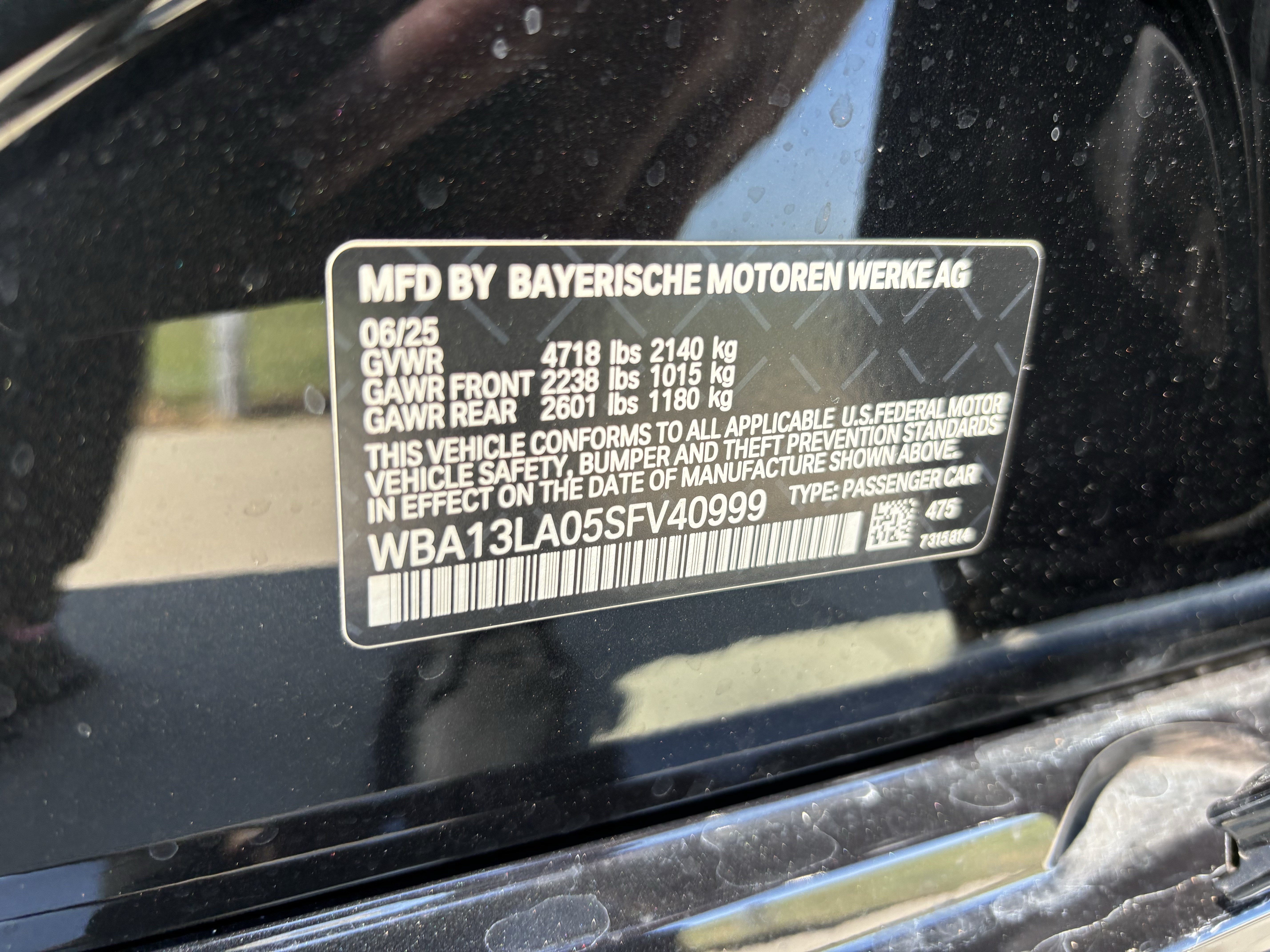 Certified 2025 BMW 330i Sedan RWD image 37