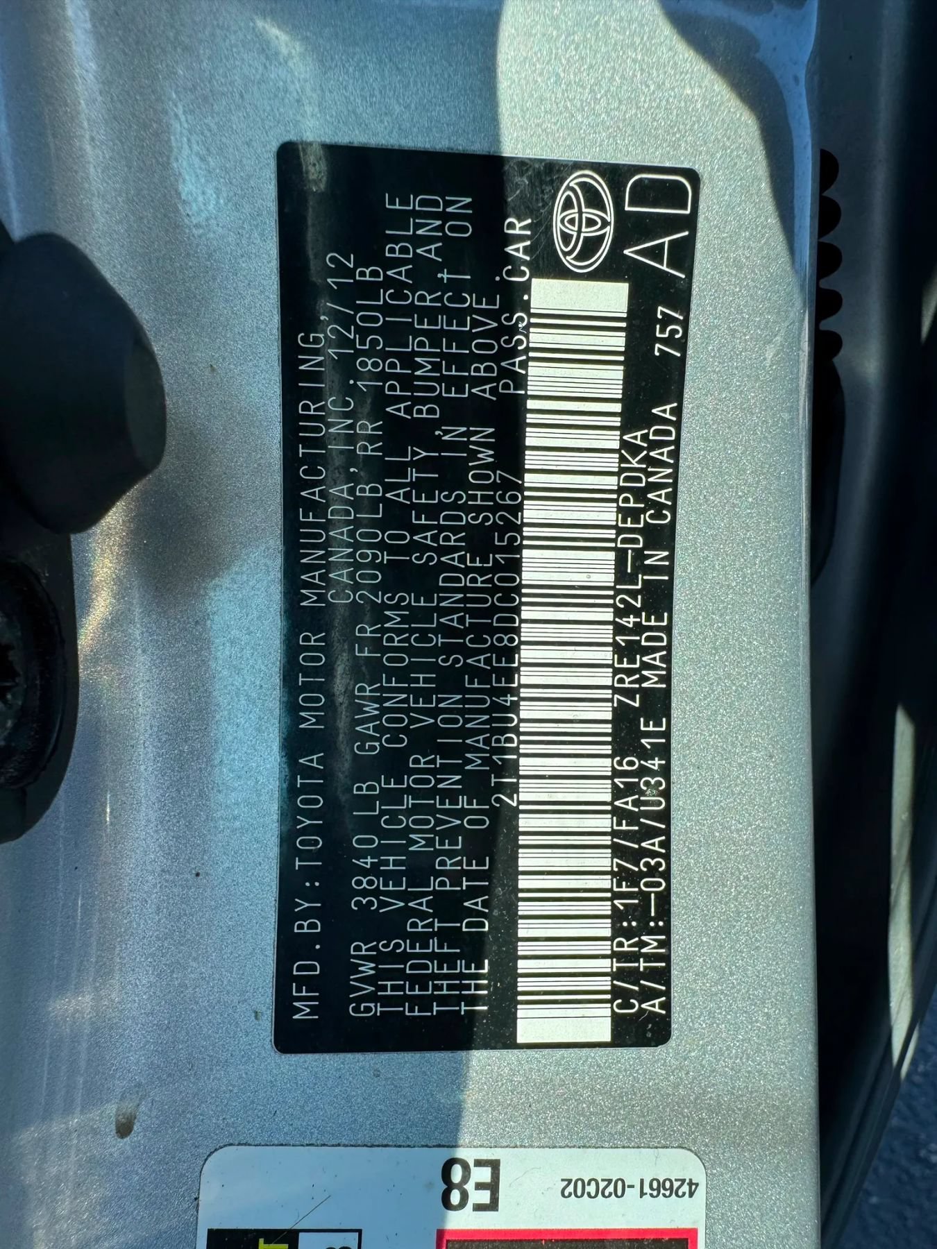 Used 2013 Toyota Corolla L FWD image 15