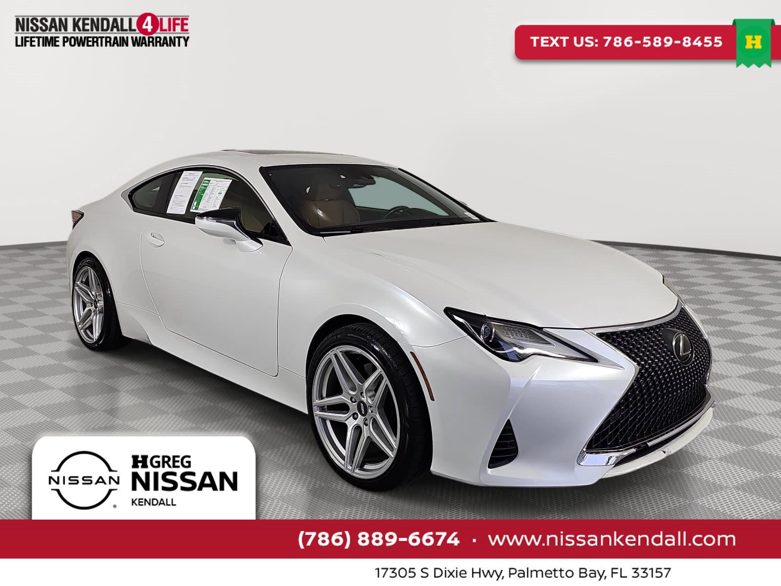 Used 2019 Lexus RC 300 w/ Accessory Package