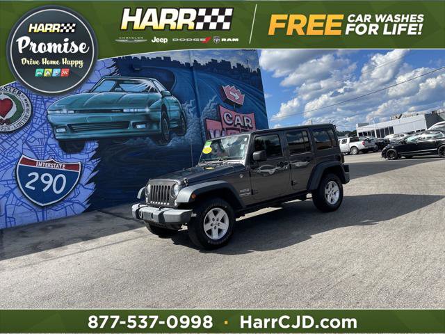 Certified 2018 Jeep Wrangler Unlimited Sport S video 1