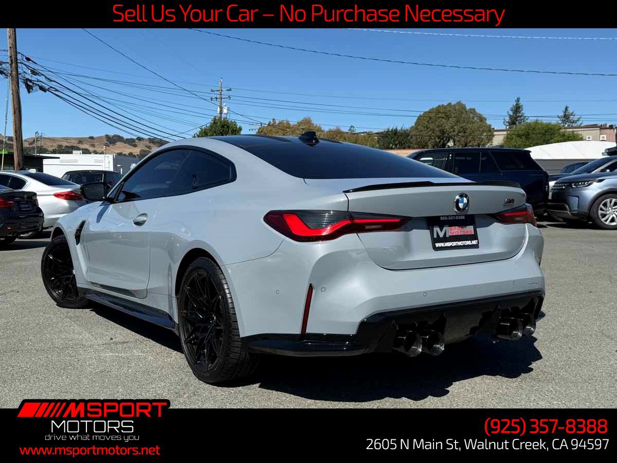 Used 2021 BMW M4 Competition w/ Executive Package RWD image 9