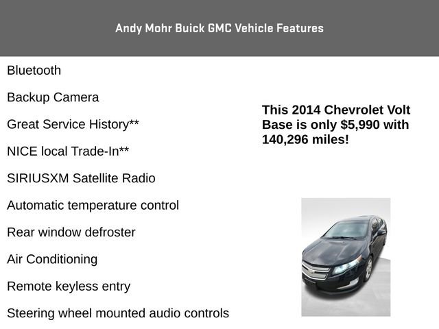 Used 2014 Chevrolet Volt Premium w/ Premium Trim Package image 4