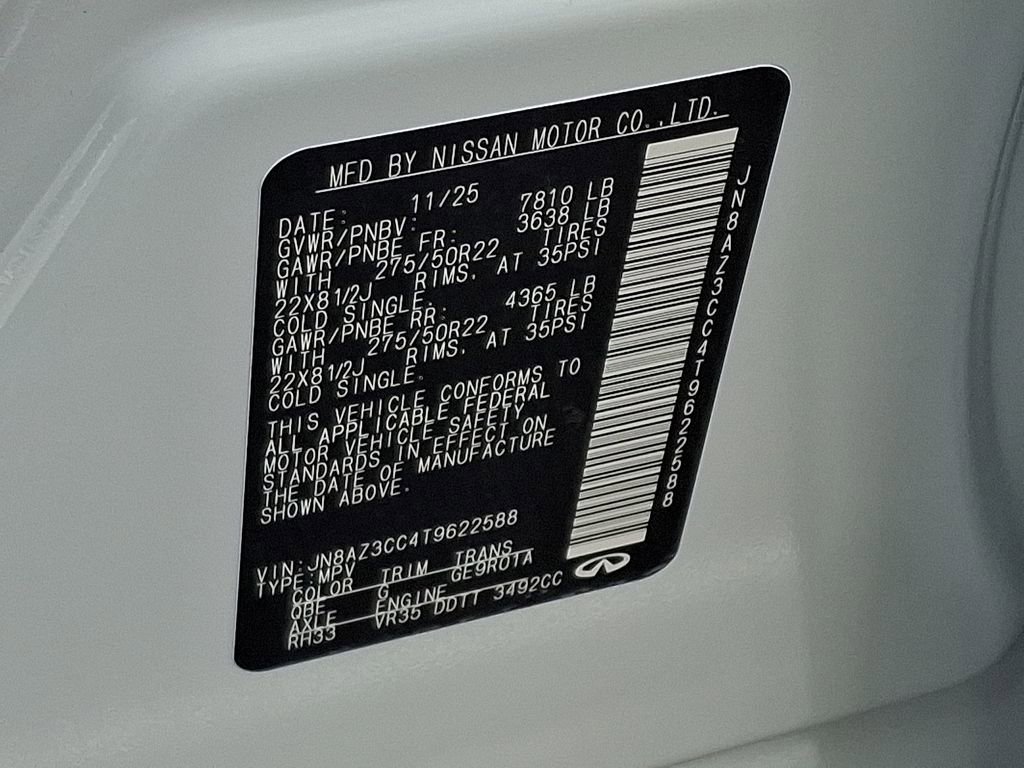 New 2026 INFINITI QX80 Autograph image 6