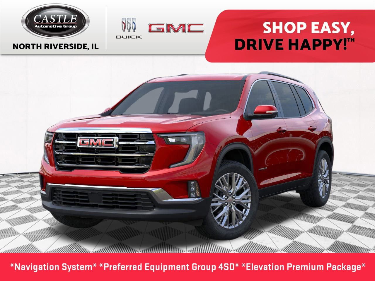 New 2025 GMC Acadia Elevation w/ Elevation Premium Package