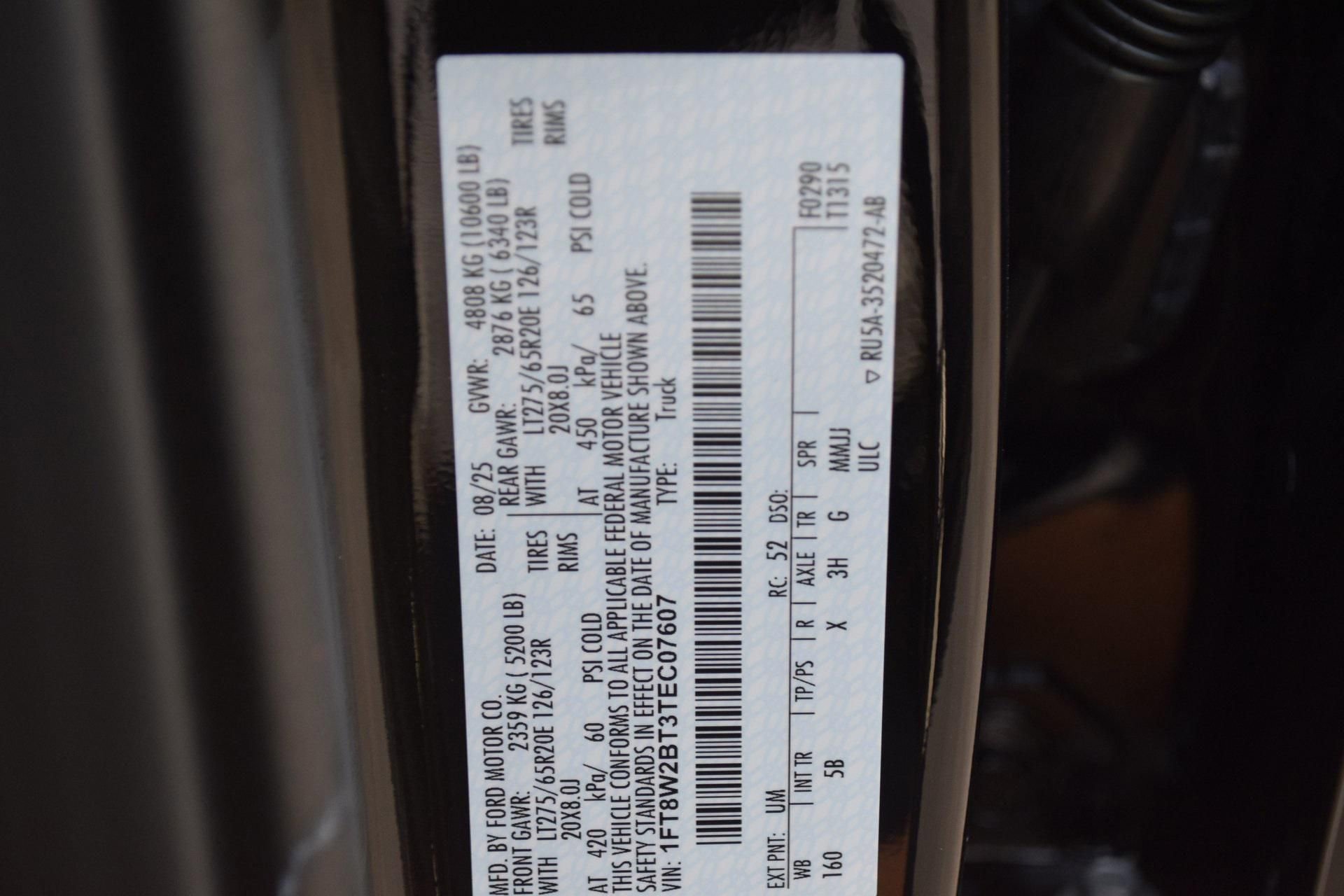 New 2026 Ford F250 Lariat w/ Black Appearance Package image 26