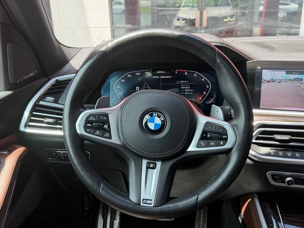 Used 2021 BMW X5 M50i w/ Executive Package AWD/4WD image 15