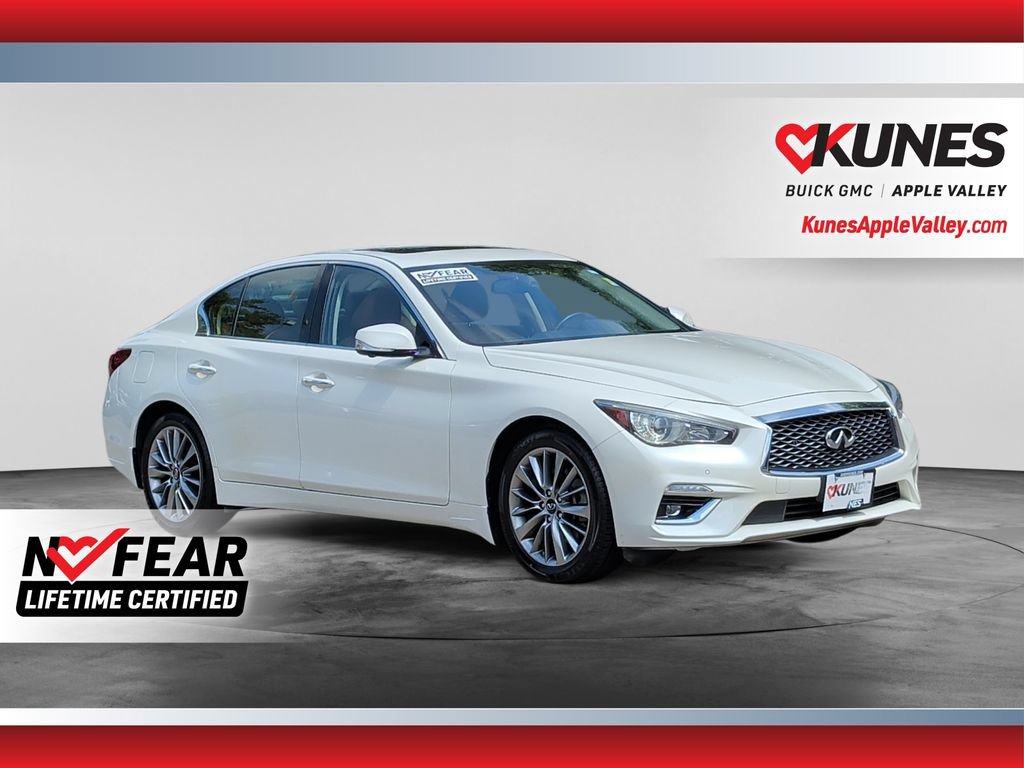 Used 2023 INFINITI Q50 Luxe w/ Cargo Package