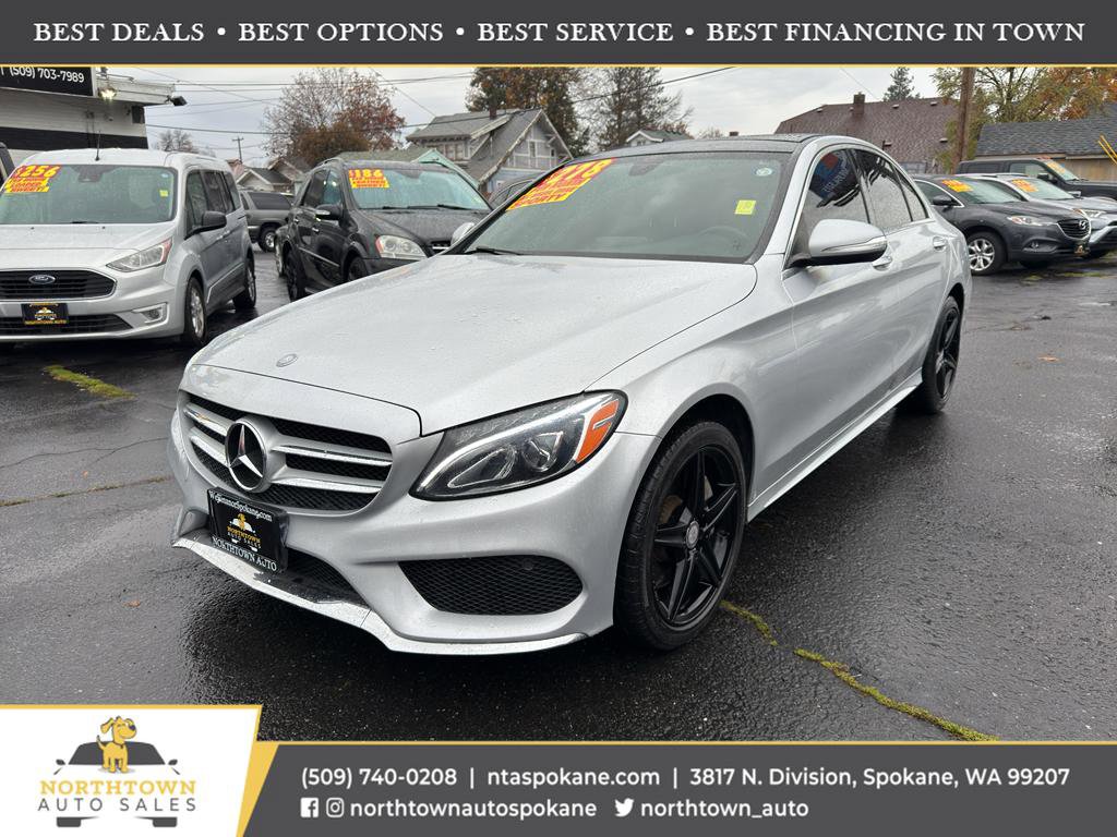 Used 2015 Mercedes-Benz C 300 4MATIC Sedan w/ Multimedia Package image 1