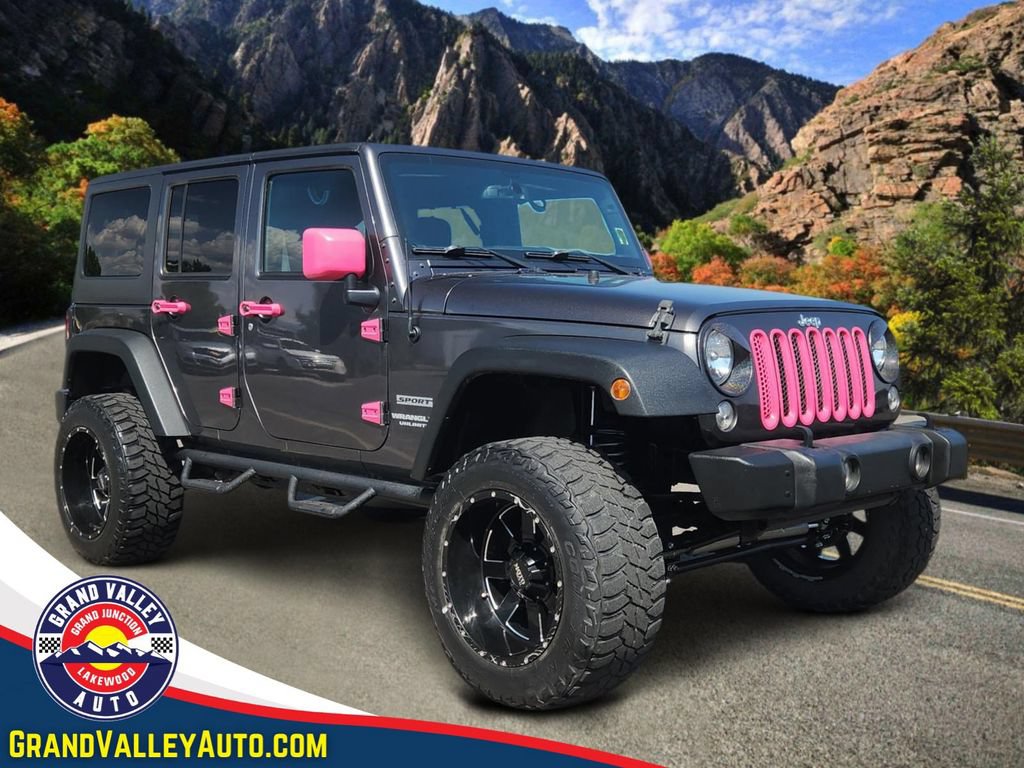 Used 2017 Jeep Wrangler Unlimited Sport w/ Quick Order Package 24S AWD/4WD video 1