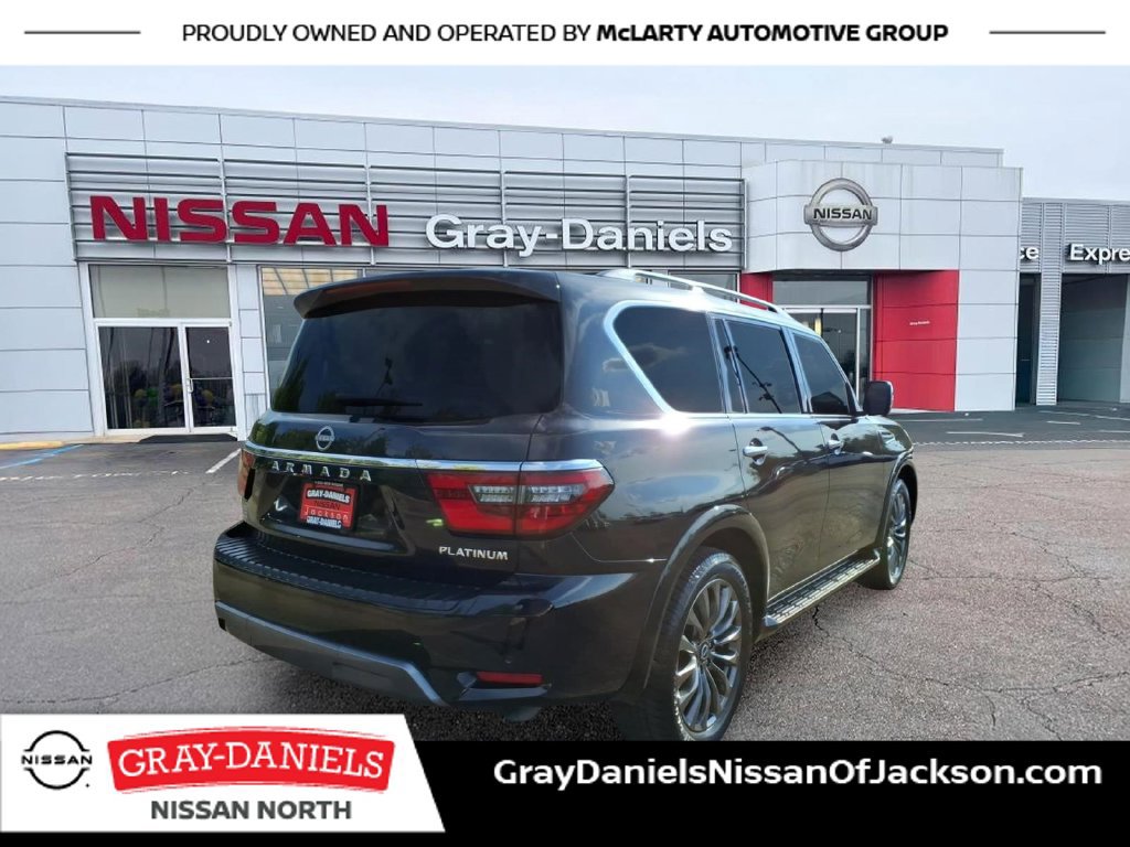 Certified 2024 Nissan Armada Platinum w/ Captain's Chairs Package RWD image 8