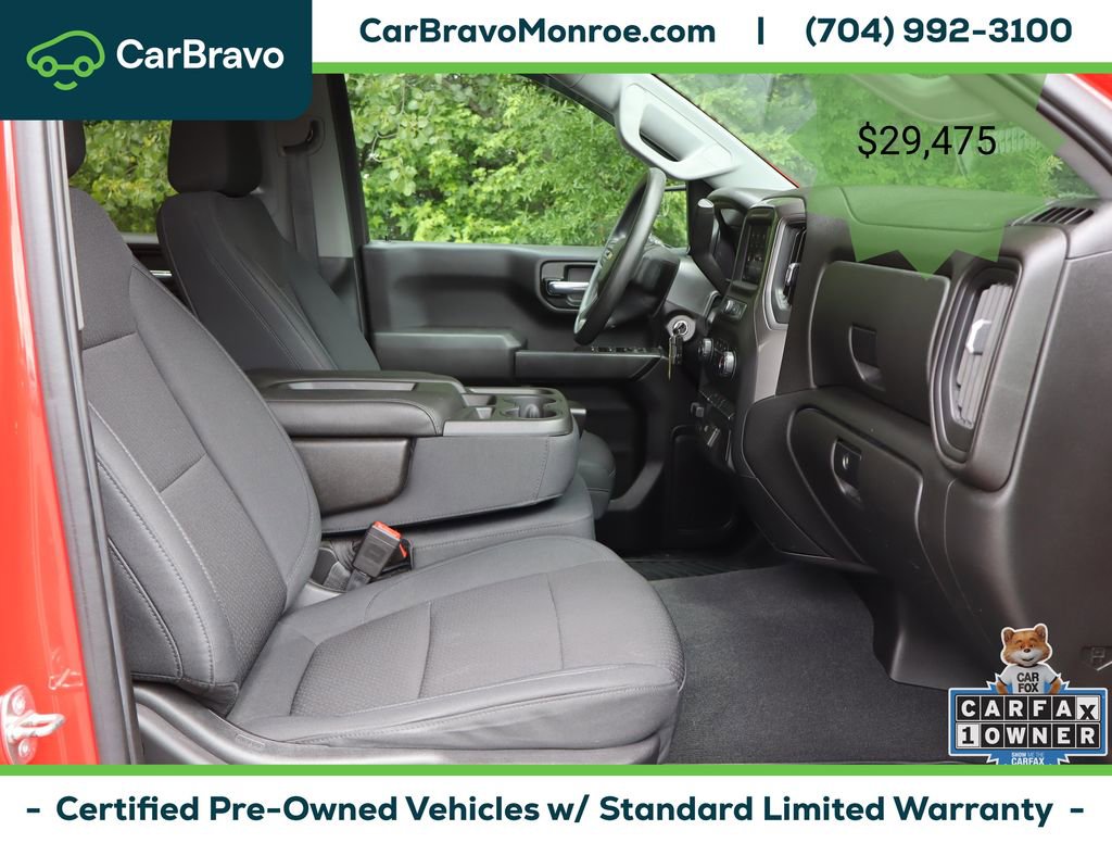 Certified 2020 Chevrolet Silverado 1500 Custom w/ Custom Value Package AWD/4WD image 43