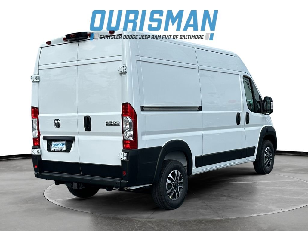New 2025 RAM ProMaster 2500 w/ Quick Order Package 22G SLT image 6