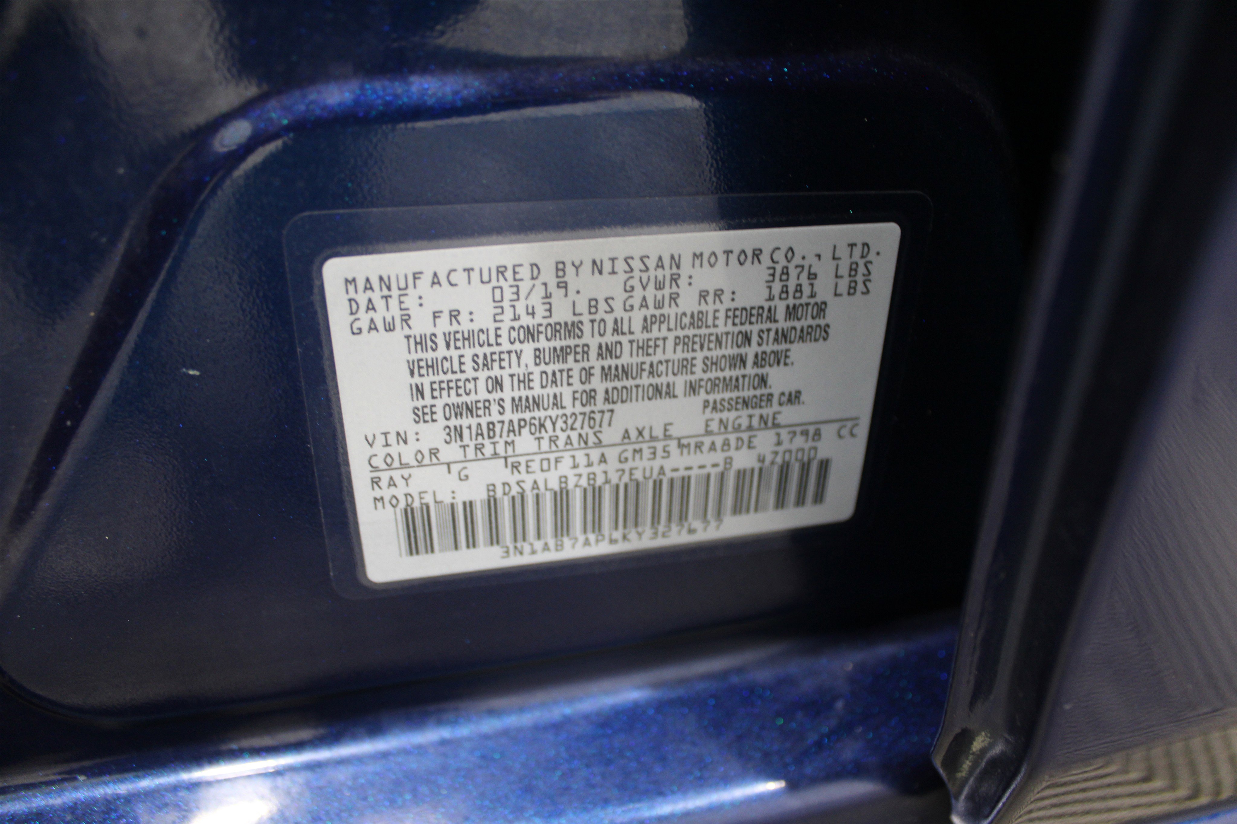 Used 2019 Nissan Sentra S image 38