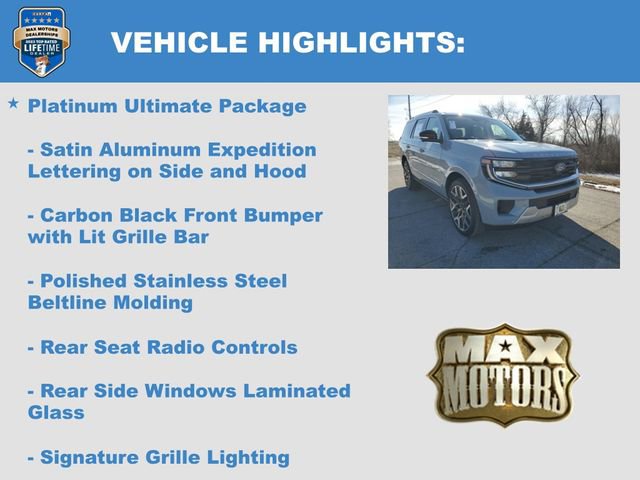 New 2026 Ford Expedition Platinum w/ Platinum Ultimate Package image 12