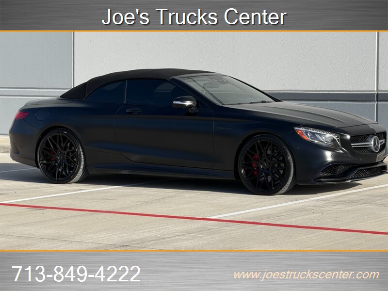 Used 2017 Mercedes-Benz S 63 AMG 4MATIC Cabriolet w/ Driver Assistance Package image 24