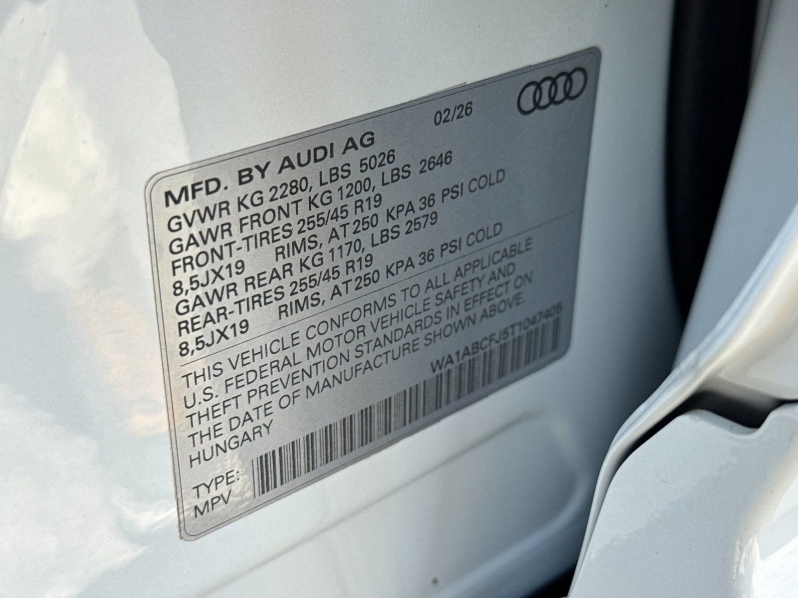 New 2026 Audi Q3 quattro 2.0T AWD/4WD image 25