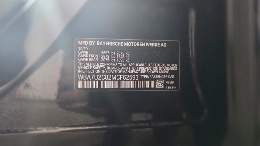 Used 2021 BMW 750i xDrive w/ Luxury Rear Seating Package image 27
