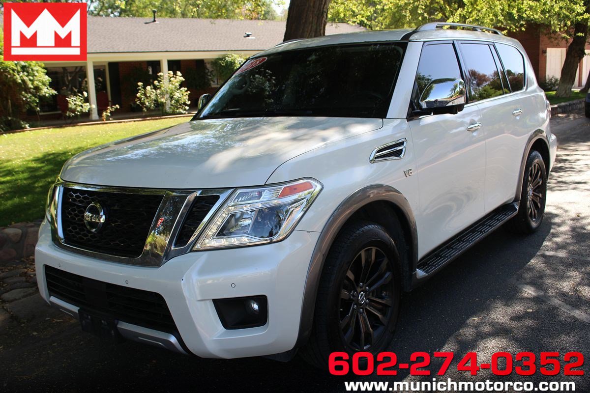 Used 2018 Nissan Armada Platinum w/ Cargo Package image 1