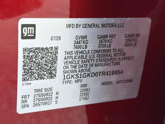 New 2026 GMC Yukon XL Elevation RWD image 33