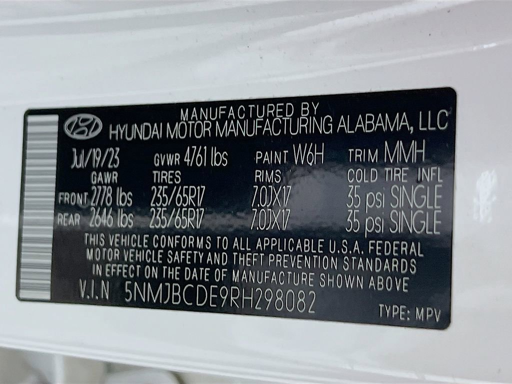 Certified 2024 Hyundai Tucson SEL AWD/4WD image 26